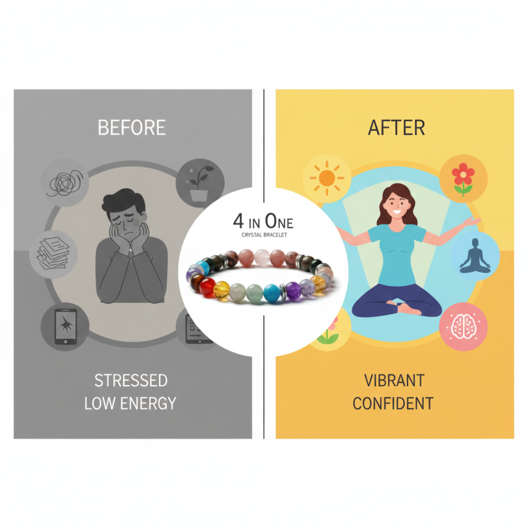 4 in One Bracelet – The Ultimate Energy Booster - Image 4