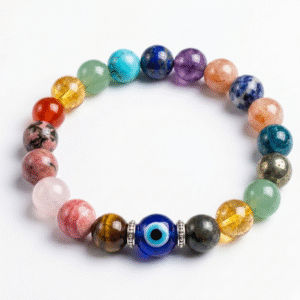 4-in-1 Evil Eye Crystal Bracelet Shiv Shakti Ratna