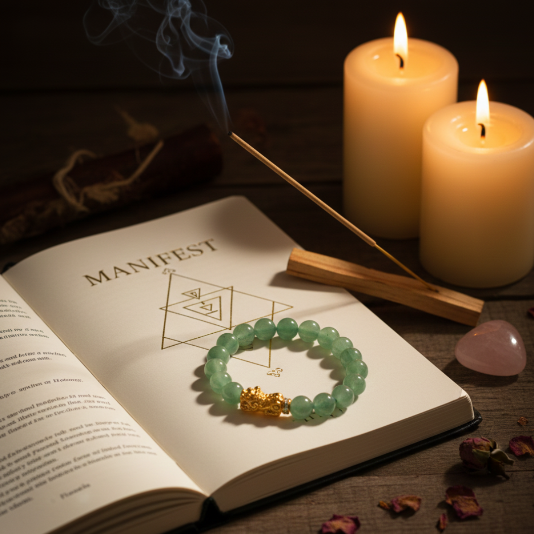 Green Aventurine Pixiu Bracelet – Shiv Shakti Ratna - Image 13