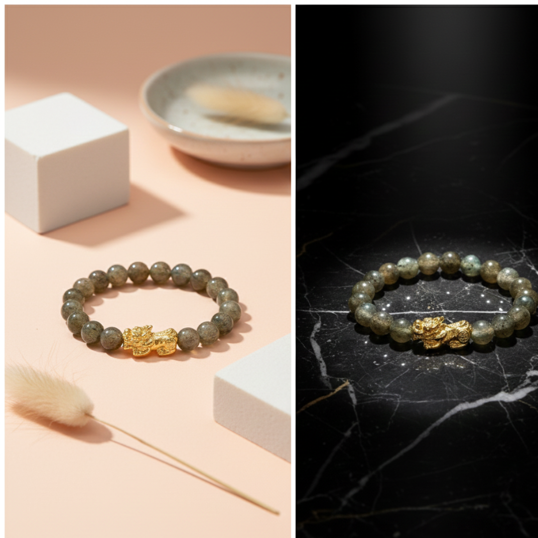 Labradorite Pixiu Bracelet – Shiv Shakti Ratna - Image 7