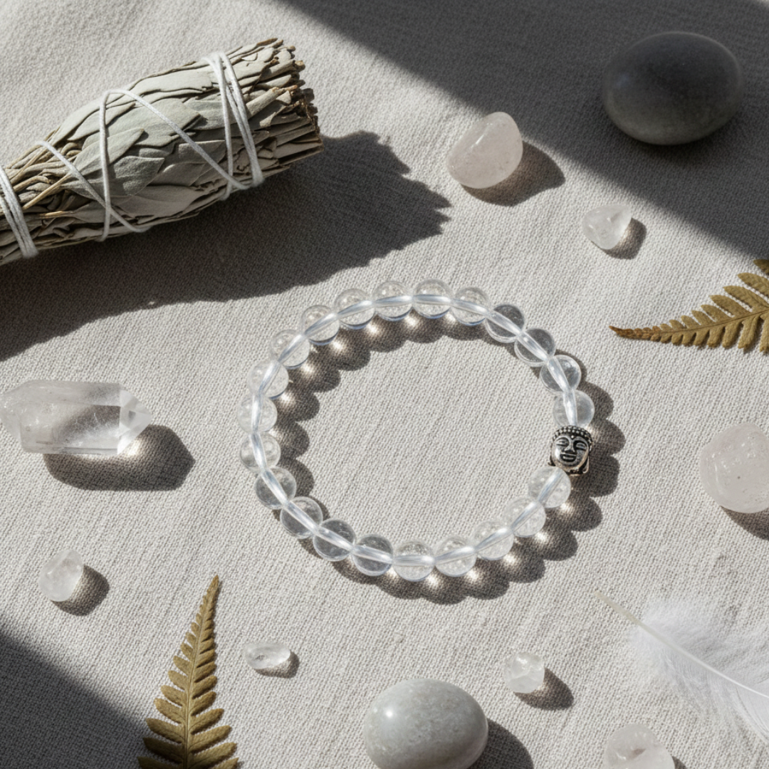 Clear Quartz Bracelet – Shiv Shakti Ratna - Image 12
