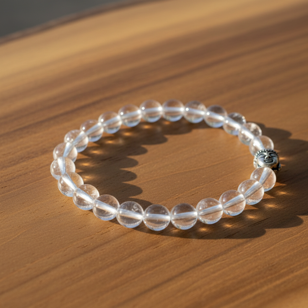 Clear Quartz Bracelet – Shiv Shakti Ratna