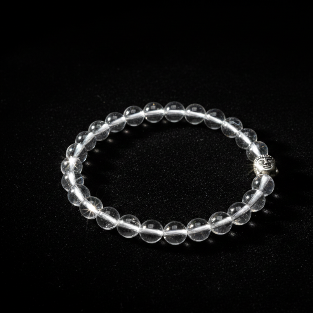 Clear Quartz Bracelet – Shiv Sakti Ratna - Image 4
