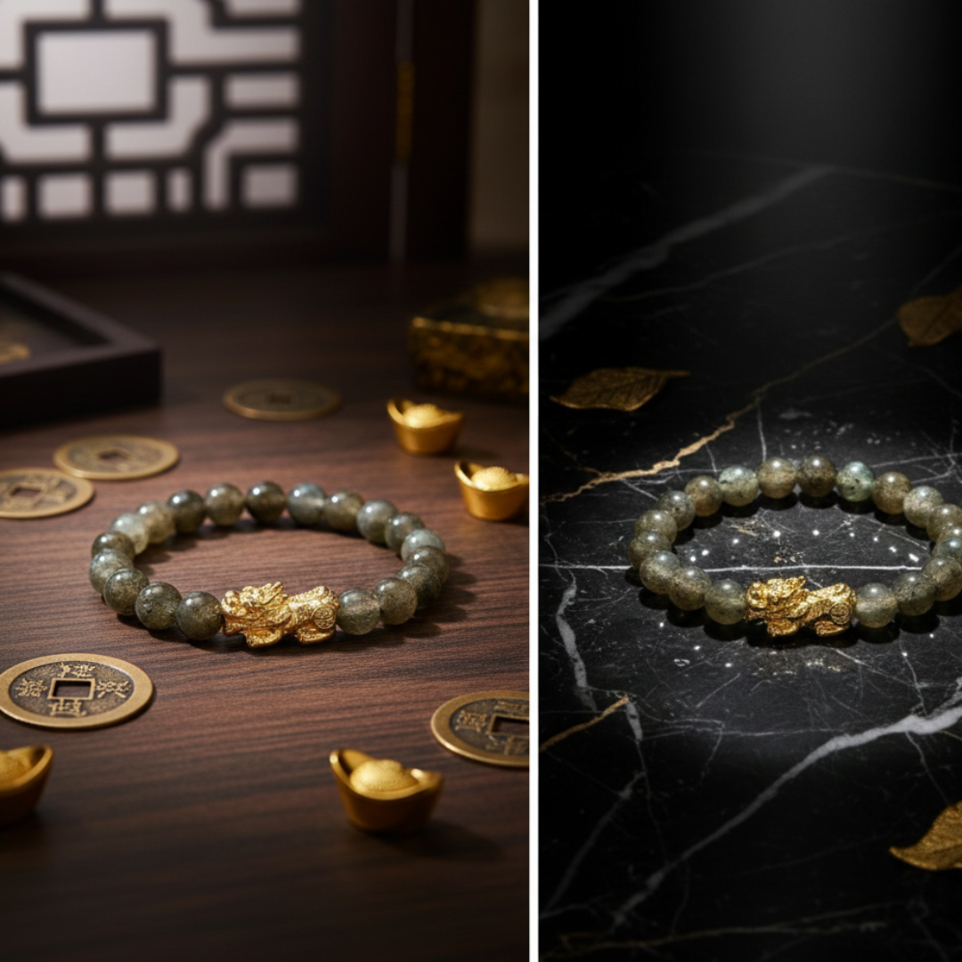 Labradorite Pixiu Bracelet – Shiv Shakti Ratna - Image 6