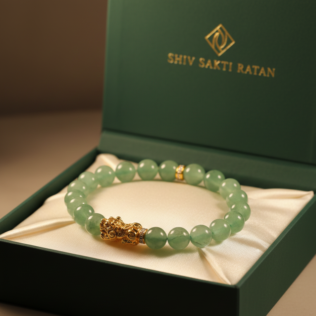 Green Aventurine Pixiu Bracelet – Shiv Shakti Ratna - Image 11