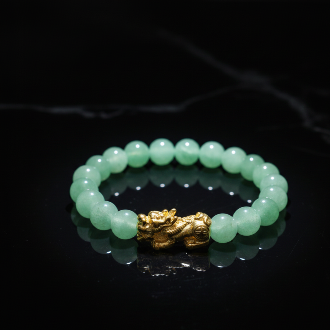 Green Aventurine Pixiu Bracelet – Shiv Shakti Ratna - Image 10