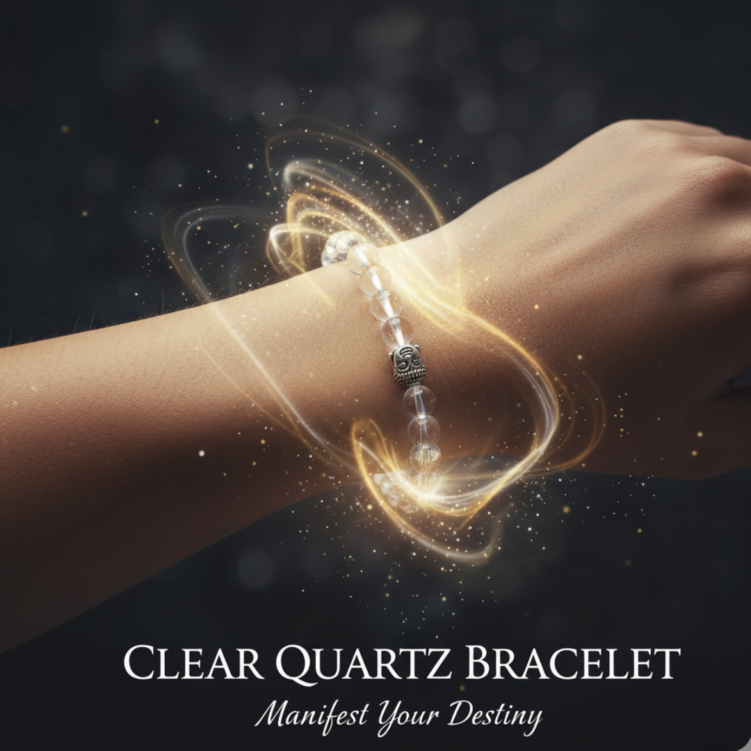 Clear Quartz Bracelet – Shiv Sakti Ratna - Image 11