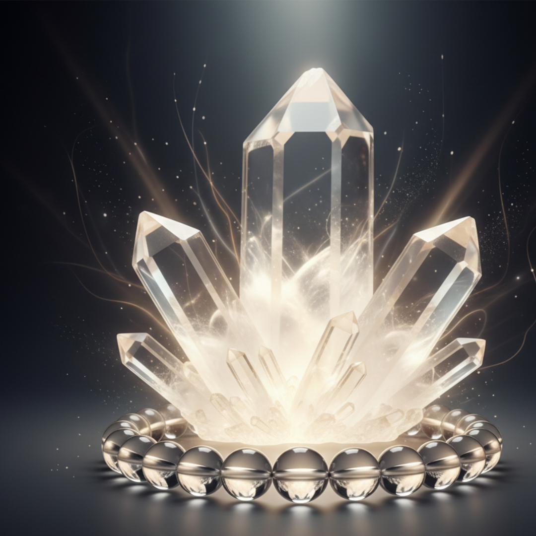 Clear Quartz Bracelet – Shiv Sakti Ratna - Image 10