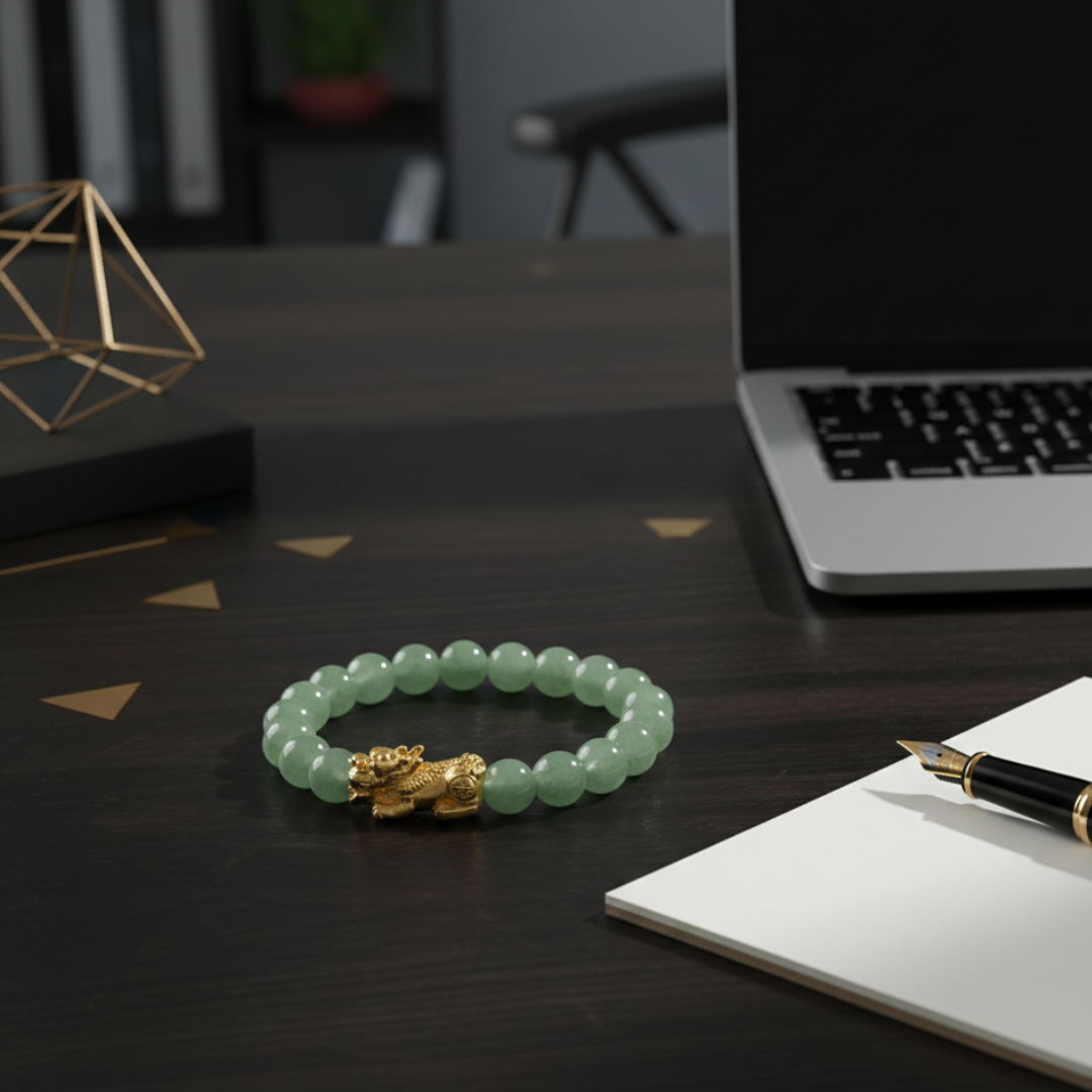 Green Aventurine Pixiu Bracelet – Shiv Shakti Ratna - Image 8