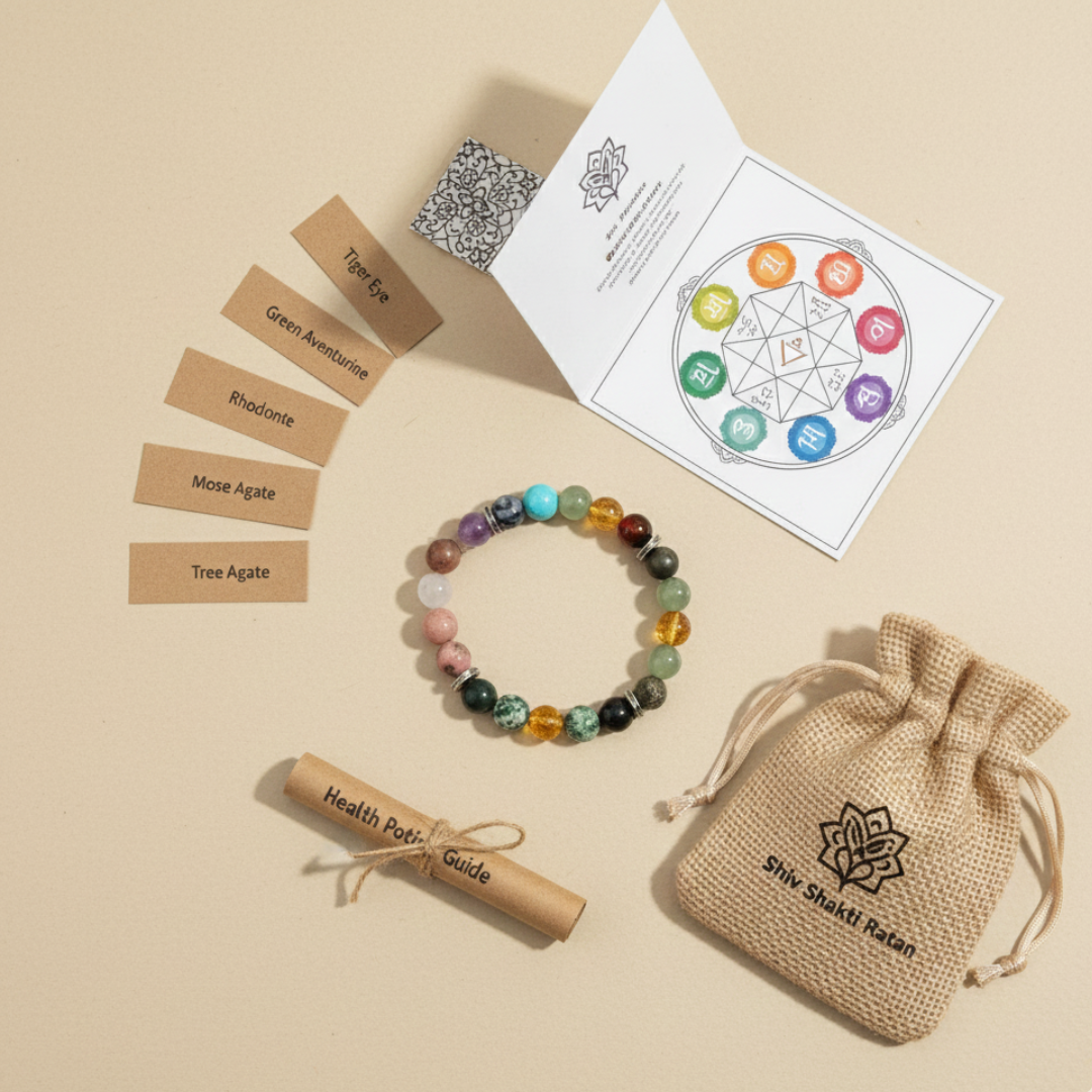 4 in 1 Health Potion Bracelet – Shiv Shakti Ratna - Image 7