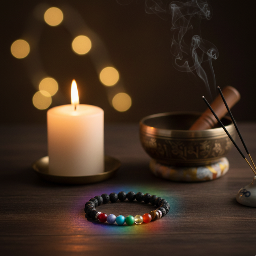 7 Chakra Bracelet – Shiv Shakti Ratna - Image 3